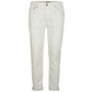 Elegant White Denim Trousers for Men - SEHABRANDS