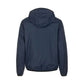 Sleek Blue Nylon Jacket - Zip Closure & Compact Design - SEHABRANDS