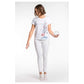 Chic White Stretch Viscose Tee with Exclusive Packaging - SEHABRANDS