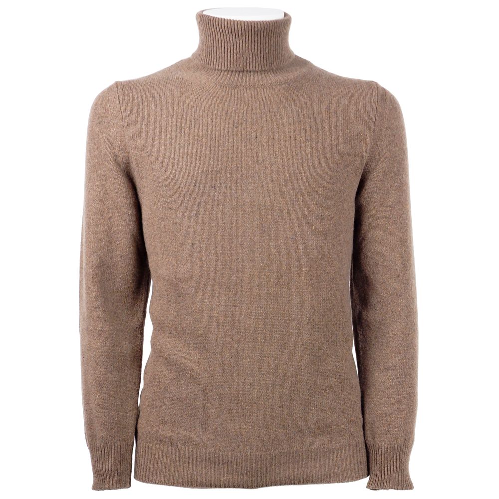 Italian Cashmere Turtleneck Sweater - Luxurious Warmth - SEHABRANDS