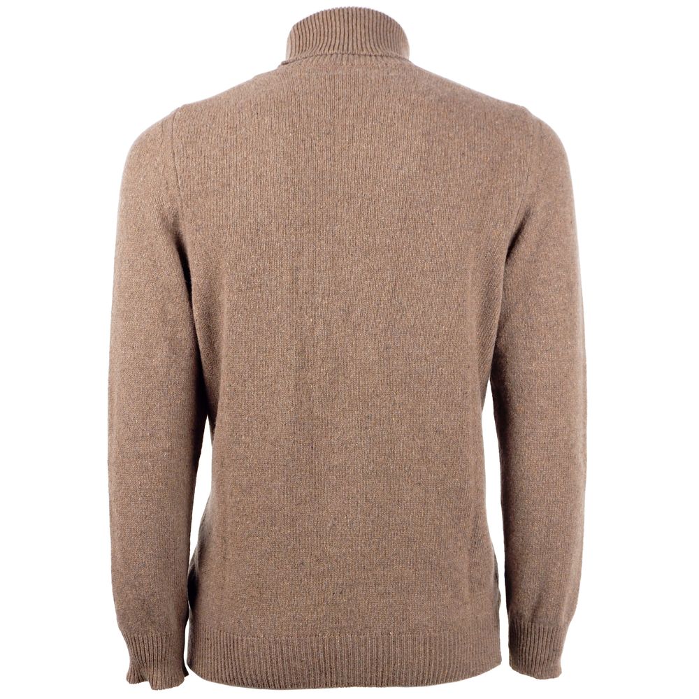 Italian Cashmere Turtleneck Sweater - Luxurious Warmth - SEHABRANDS