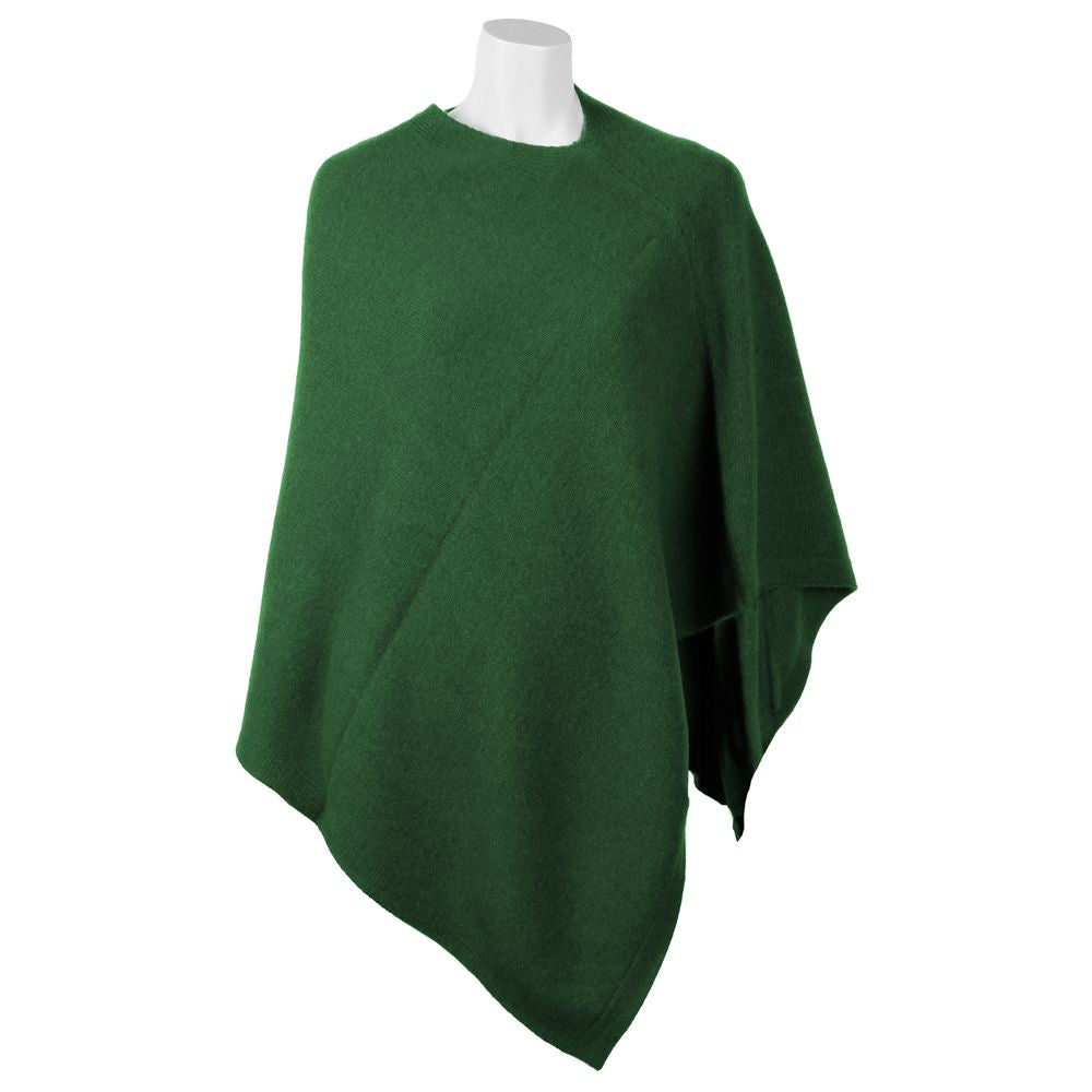 Exquisite Cashmere V-Neck Poncho - SEHABRANDS