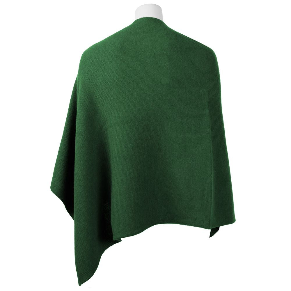 Exquisite Cashmere V-Neck Poncho - SEHABRANDS