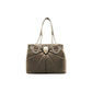 Elegant Faux Leather Gold-Chain Tote - SEHABRANDS