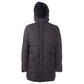 Dashing Gentleman's Black Jacket with Hood - SEHABRANDS