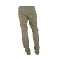 Chic Beige Cotton Blend Winter Pants - SEHABRANDS