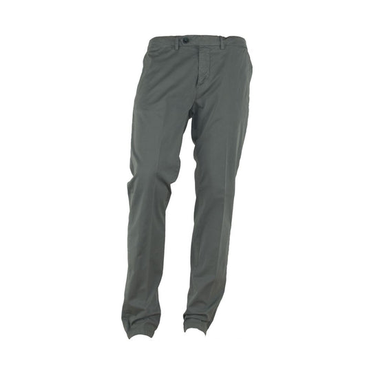 Elegant Summer Italian Cotton Trousers - SEHABRANDS