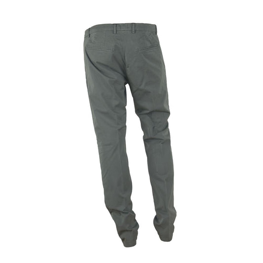 Elegant Summer Italian Cotton Trousers - SEHABRANDS