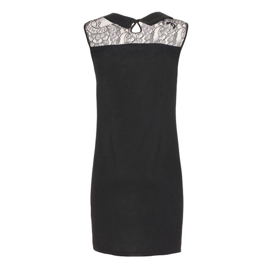 Black Polyester Women Dress - SEHABRANDS