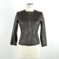 Sleek Black Leather Jacket for Elegant Evenings - SEHABRANDS