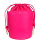 Fuchsia Elegance Leather Bucket Bag - SEHABRANDS