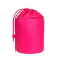 Fuchsia Elegance Leather Bucket Bag - SEHABRANDS