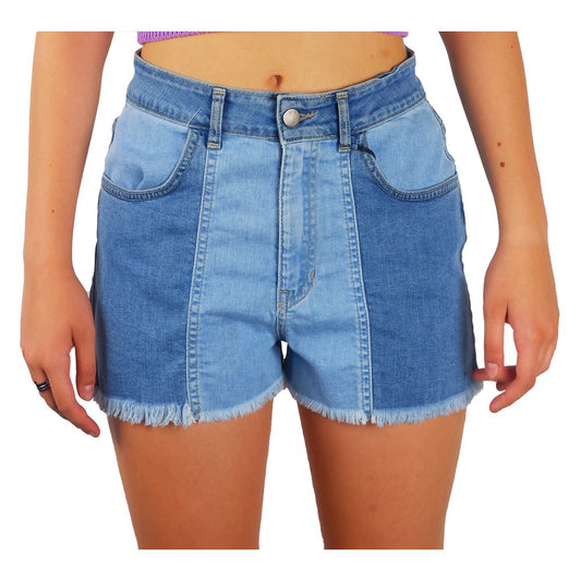 Chic Raw Hem Denim Shorts - SEHABRANDS