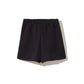 Chic Black Cotton Shorts with Side Pockets - SEHABRANDS