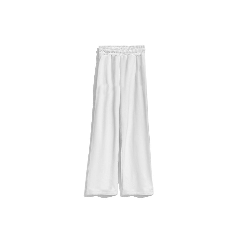 Chic White Logo Sweatpants - SEHABRANDS