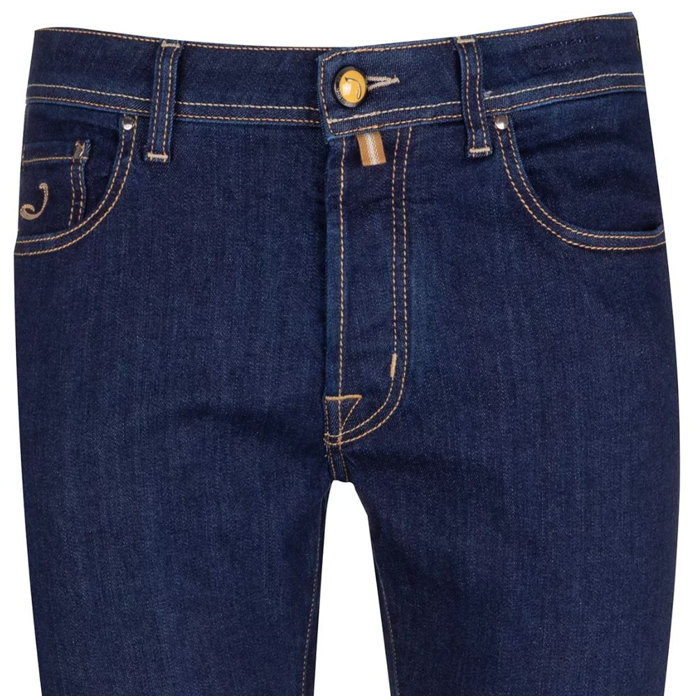 Elegant Dark Blue Bard Jeans - SEHABRANDS