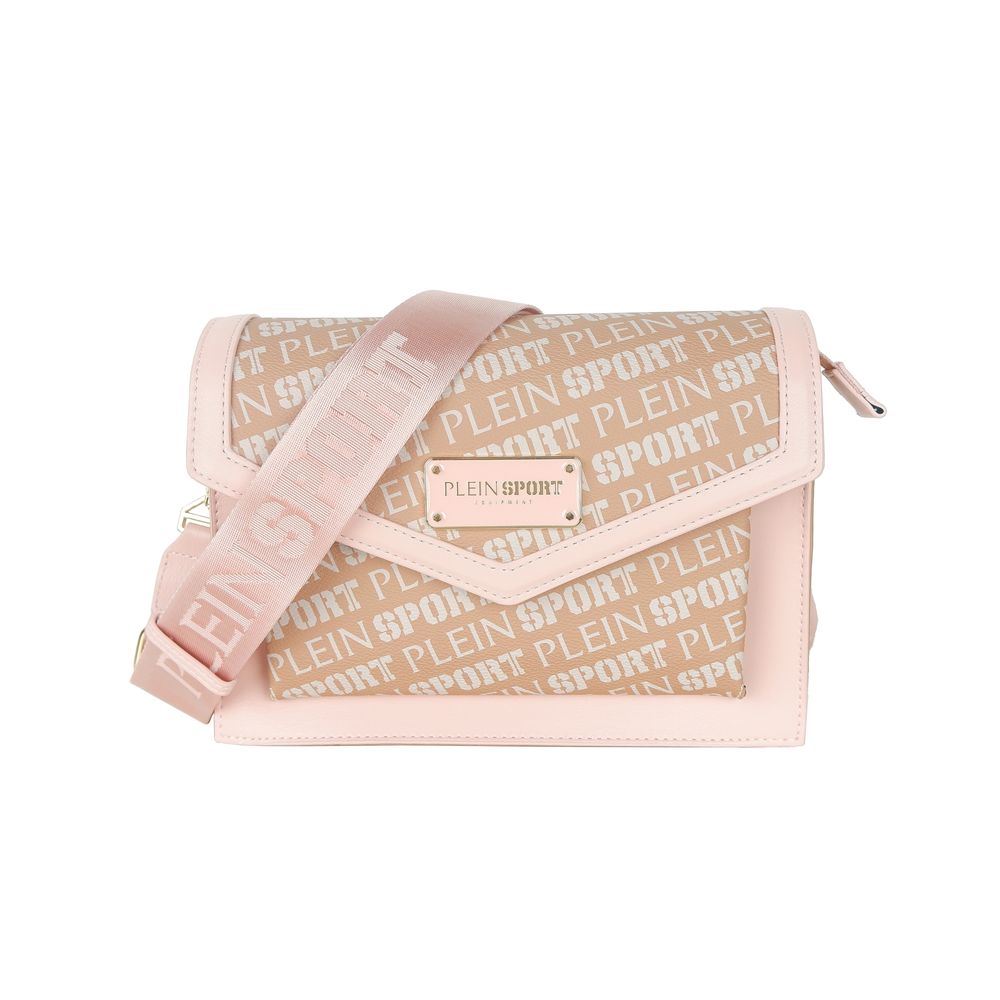 Pink Polyamide Women Crossbody Bag - SEHABRANDS