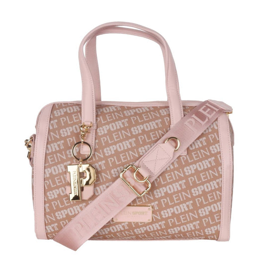 Chic Pink Eco-Leather Crossbody Bag - SEHABRANDS