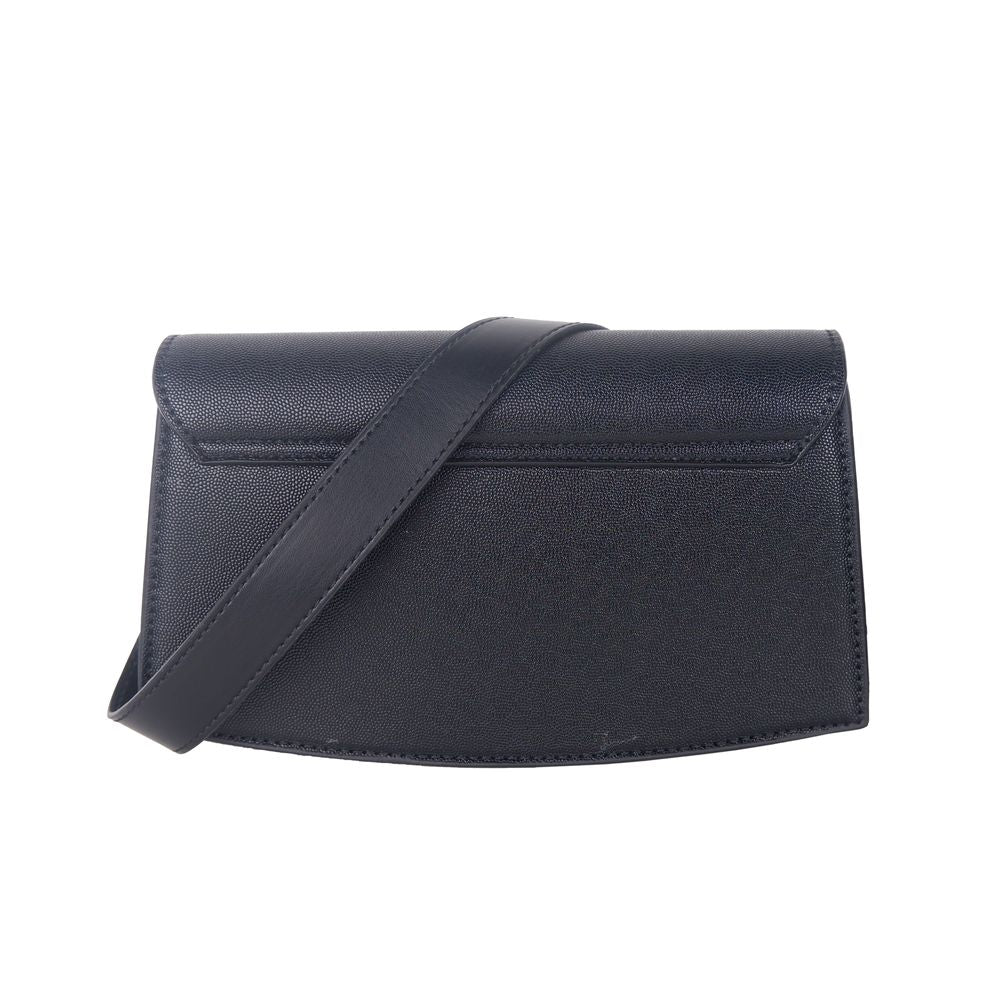 Black Polyethylene Women Crossbody Bag - SEHABRANDS