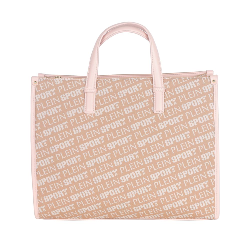 Pink Polyamide Women Shoulder Bag - SEHABRANDS