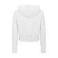 White Cotton Womens Hoodie - SEHABRANDS