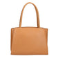 Brown Polyethylene Women Shoulder Bag - SEHABRANDS