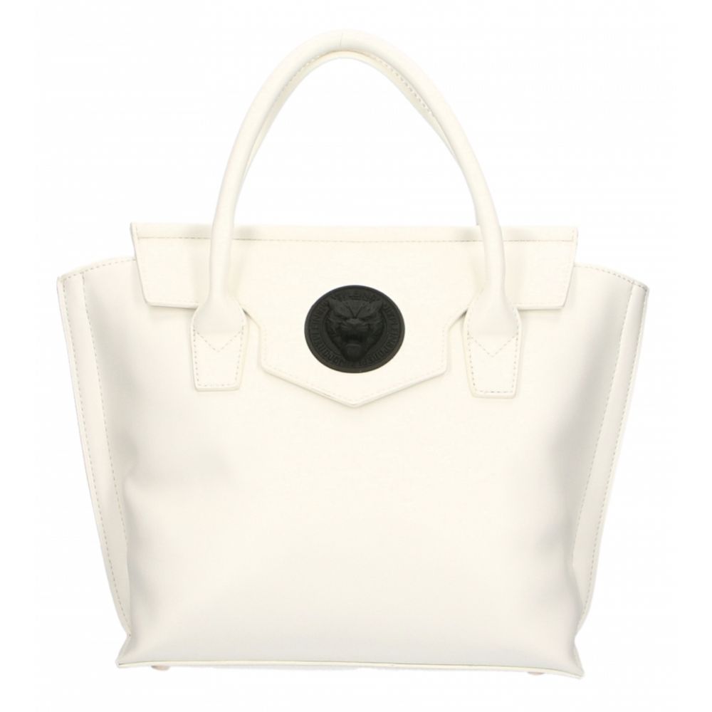 Elegant White Handbag With Magnetic Closure - SEHABRANDS