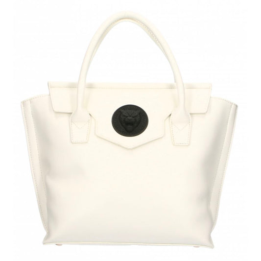 Elegant White Handbag With Magnetic Closure - SEHABRANDS