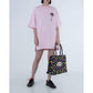 Pink Cotton Women Dress - SEHABRANDS