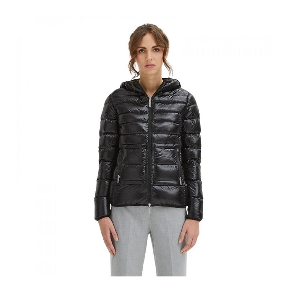 Black Nylon Women Jacket - SEHABRANDS