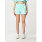 Green Cotton Women Short - SEHABRANDS