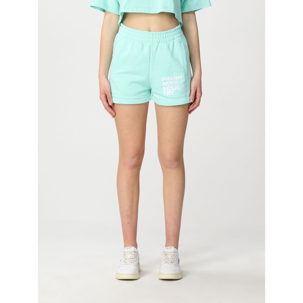 Green Cotton Women Short - SEHABRANDS