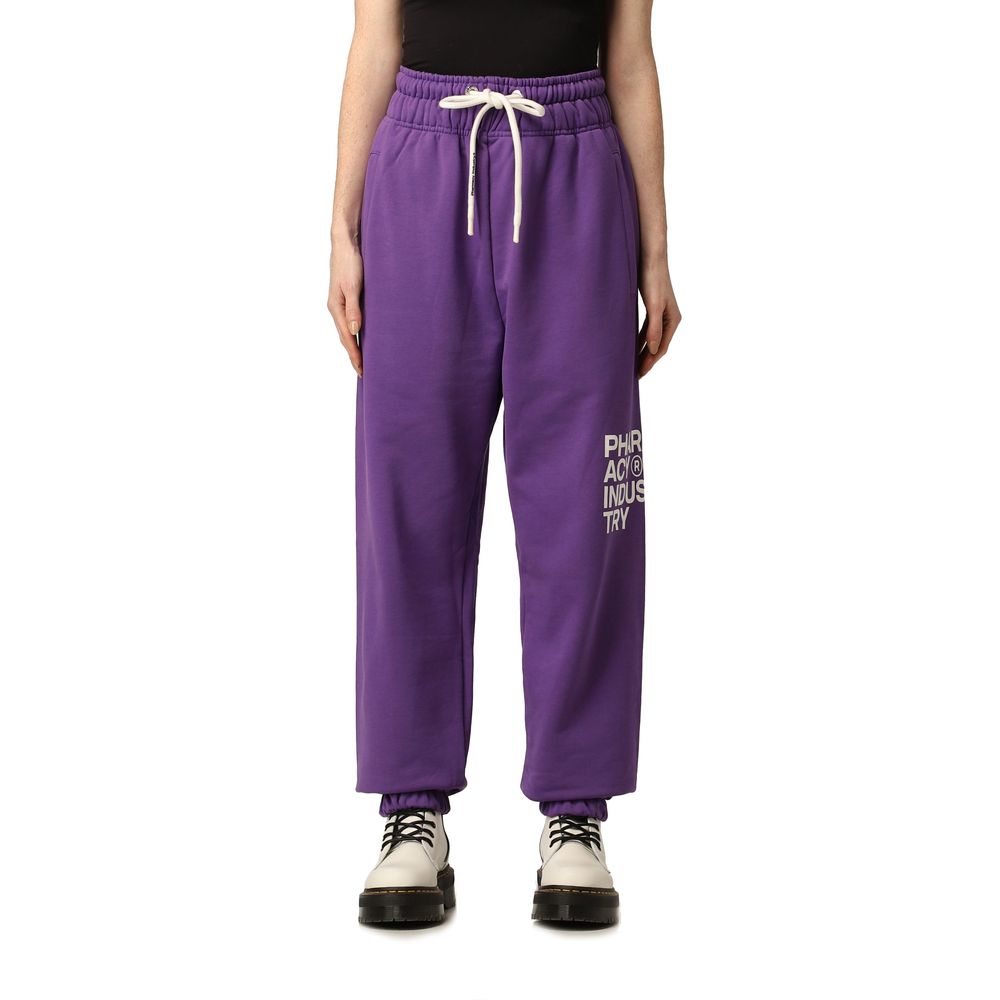 Purple Cotton Women Pant - SEHABRANDS