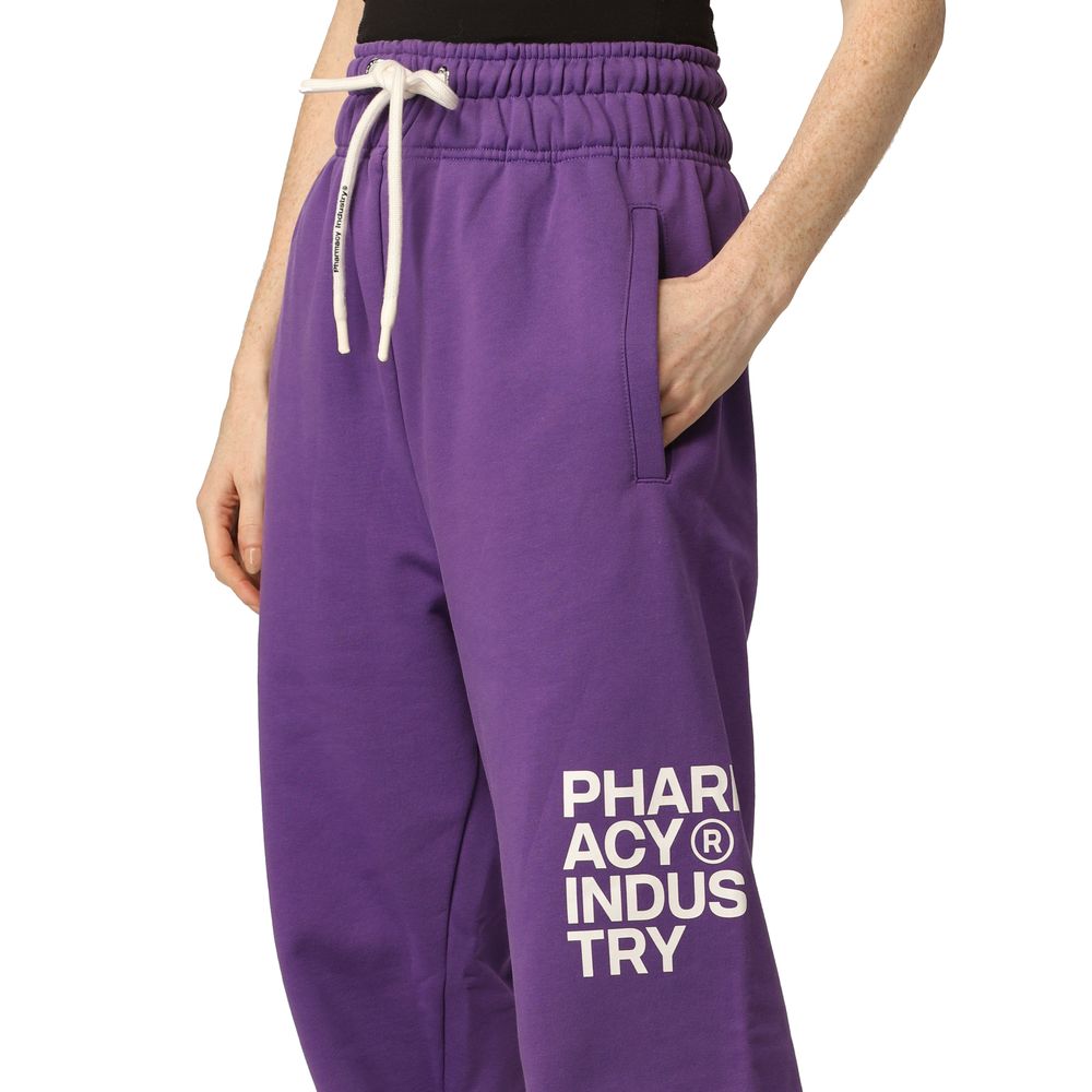 Purple Cotton Women Pant - SEHABRANDS