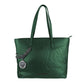 Green Polyethylene Women Shoulder Bag - SEHABRANDS