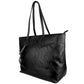 Black Polyethylene Women Shoulder Bag - SEHABRANDS