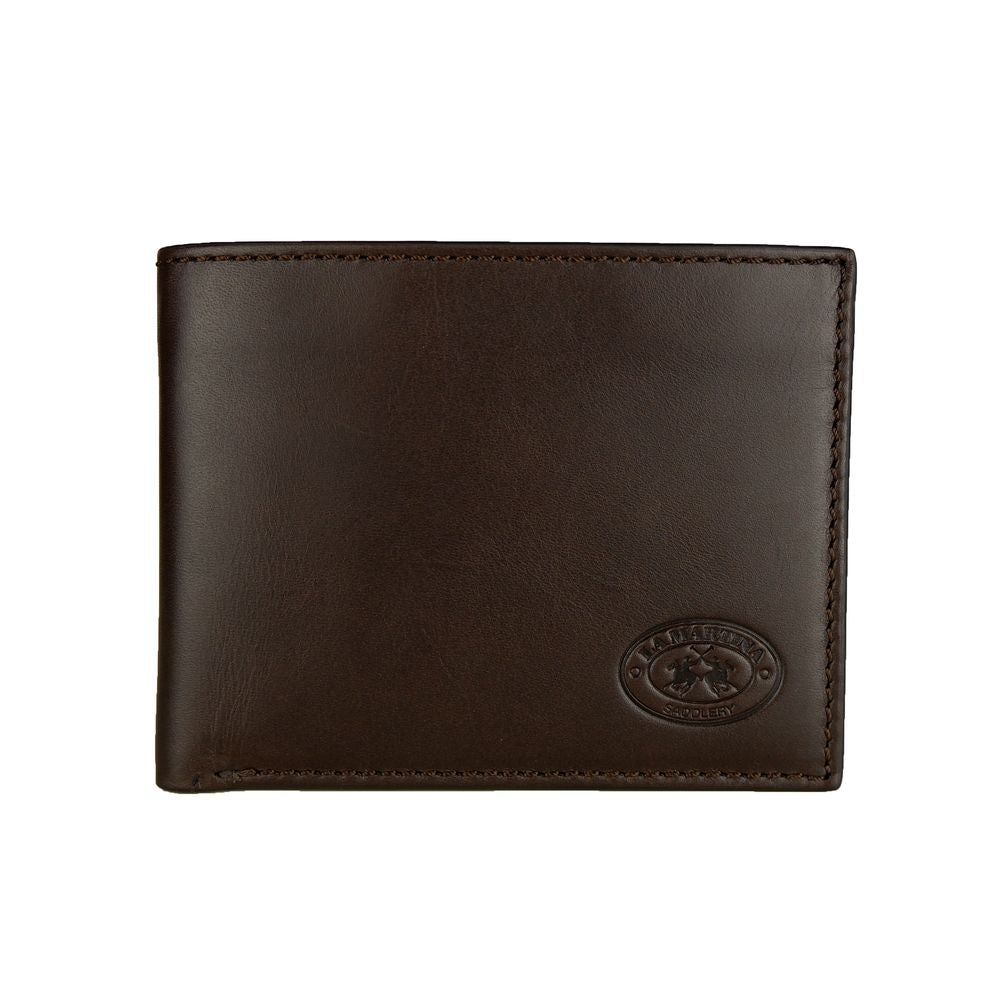 Brown Leather Men Wallet - SEHABRANDS