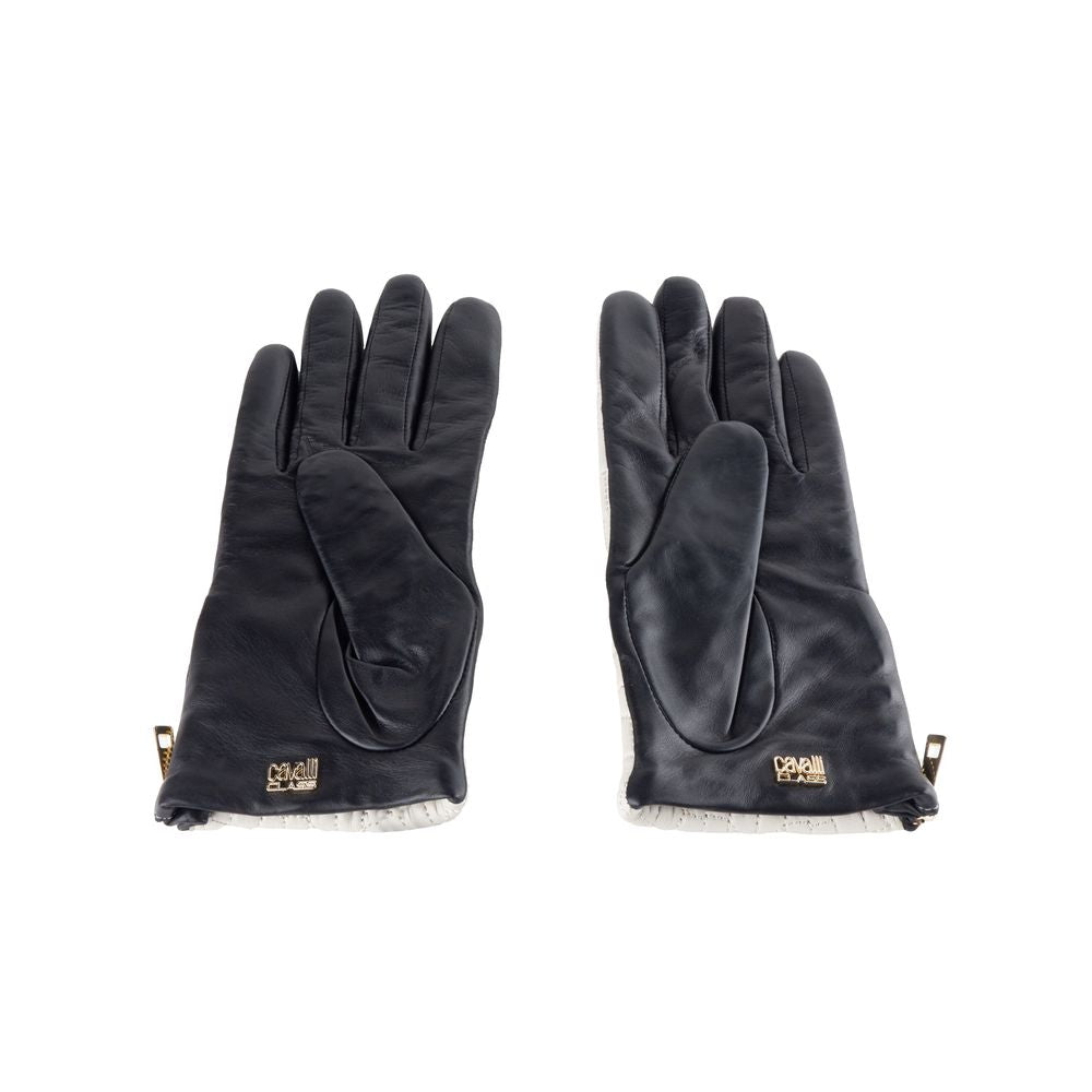 Gray Lambskin Women Glove - SEHABRANDS