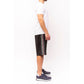 Sleek Anniversary Striped Bermuda Shorts - SEHABRANDS