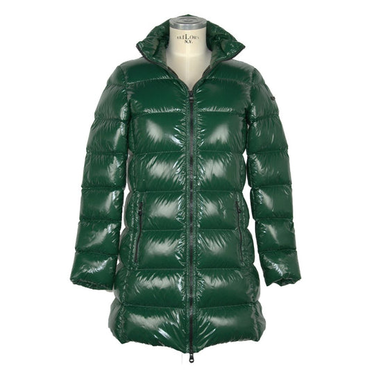 Green Polyamide Women's Jacket - SEHABRANDS