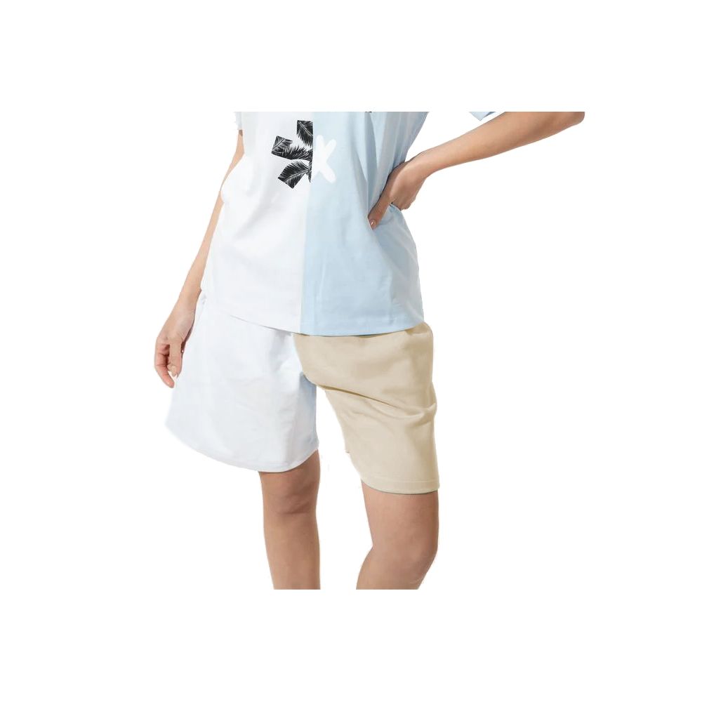 Chic Two-Tone Logo Shorts - SEHABRANDS