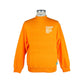 Chic Orange Logo Crewneck Sweatshirt - SEHABRANDS