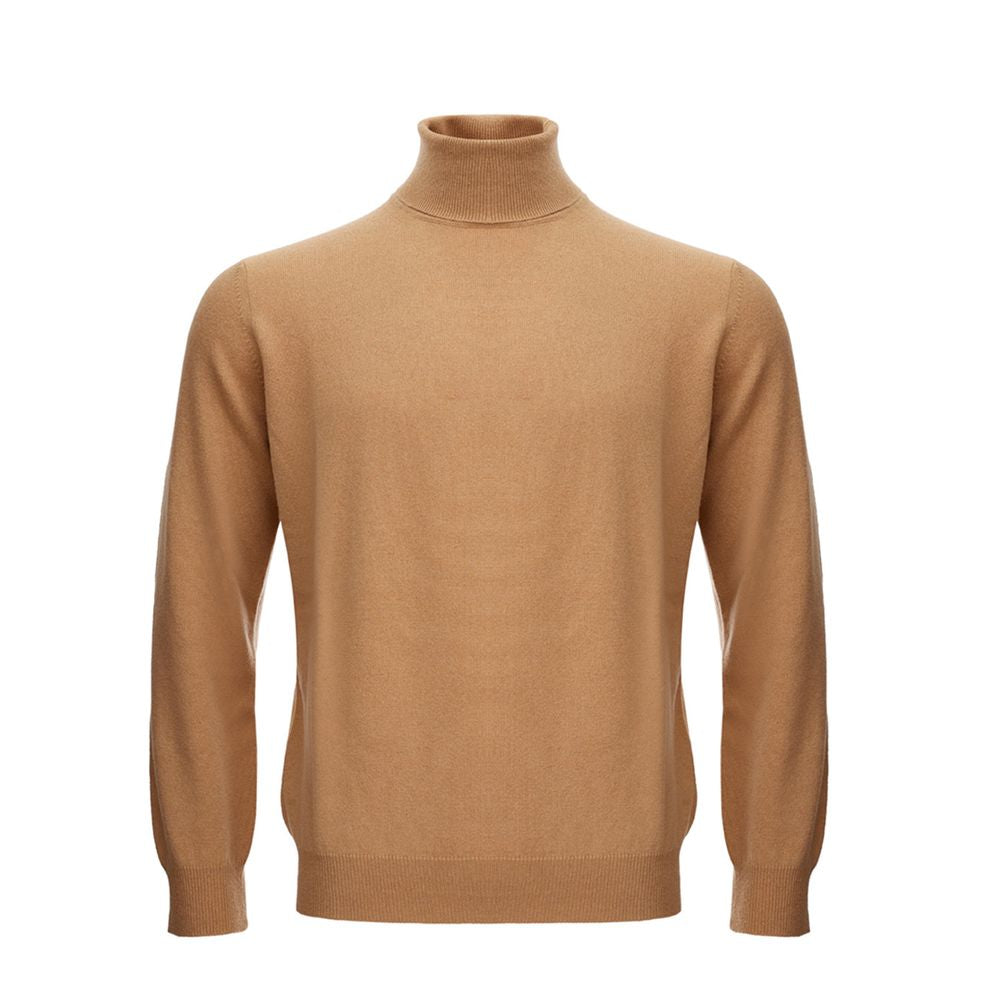 Elegant Woolen Brown Sweater for Men - SEHABRANDS