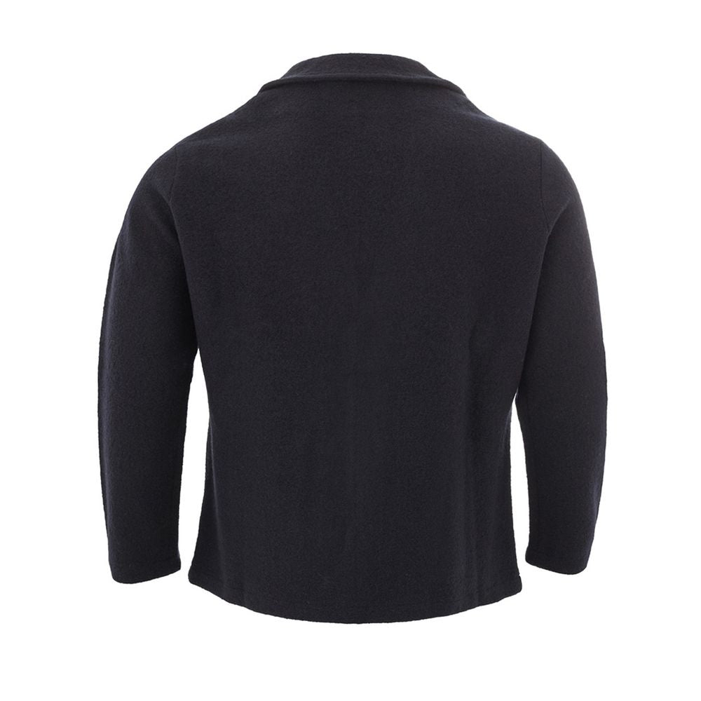 Elegant Woolen Blue Jacket for Men - SEHABRANDS