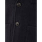 Elegant Woolen Blue Jacket for Men - SEHABRANDS