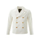 Elegant White Polyamide Jacket - SEHABRANDS