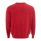 Elevated Red Cotton Sweater - SEHABRANDS