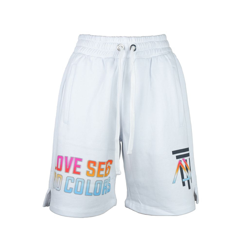 White Cotton Women Short - SEHABRANDS