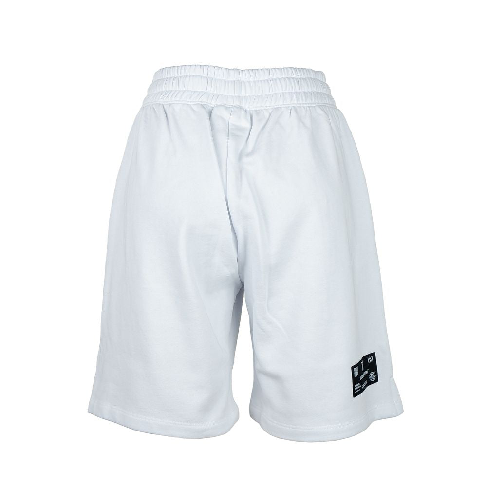 White Cotton Women Short - SEHABRANDS