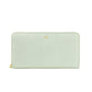 Gray Calfskin Women Wallet - SEHABRANDS